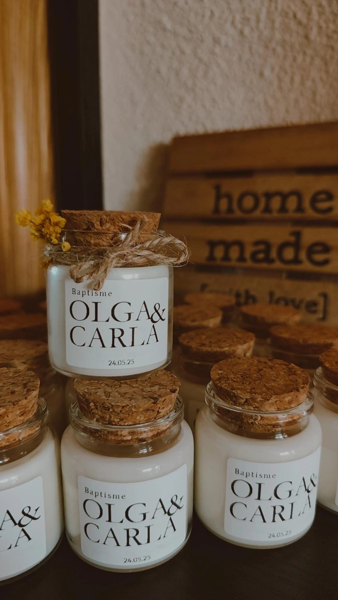 Velitas para eventos