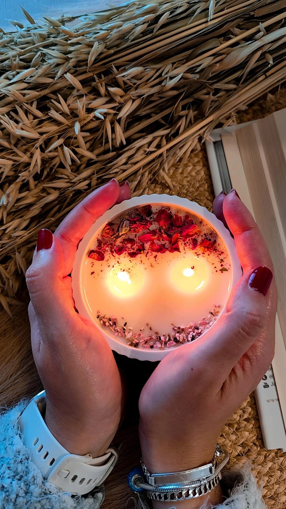 Vela Artesanal Amor