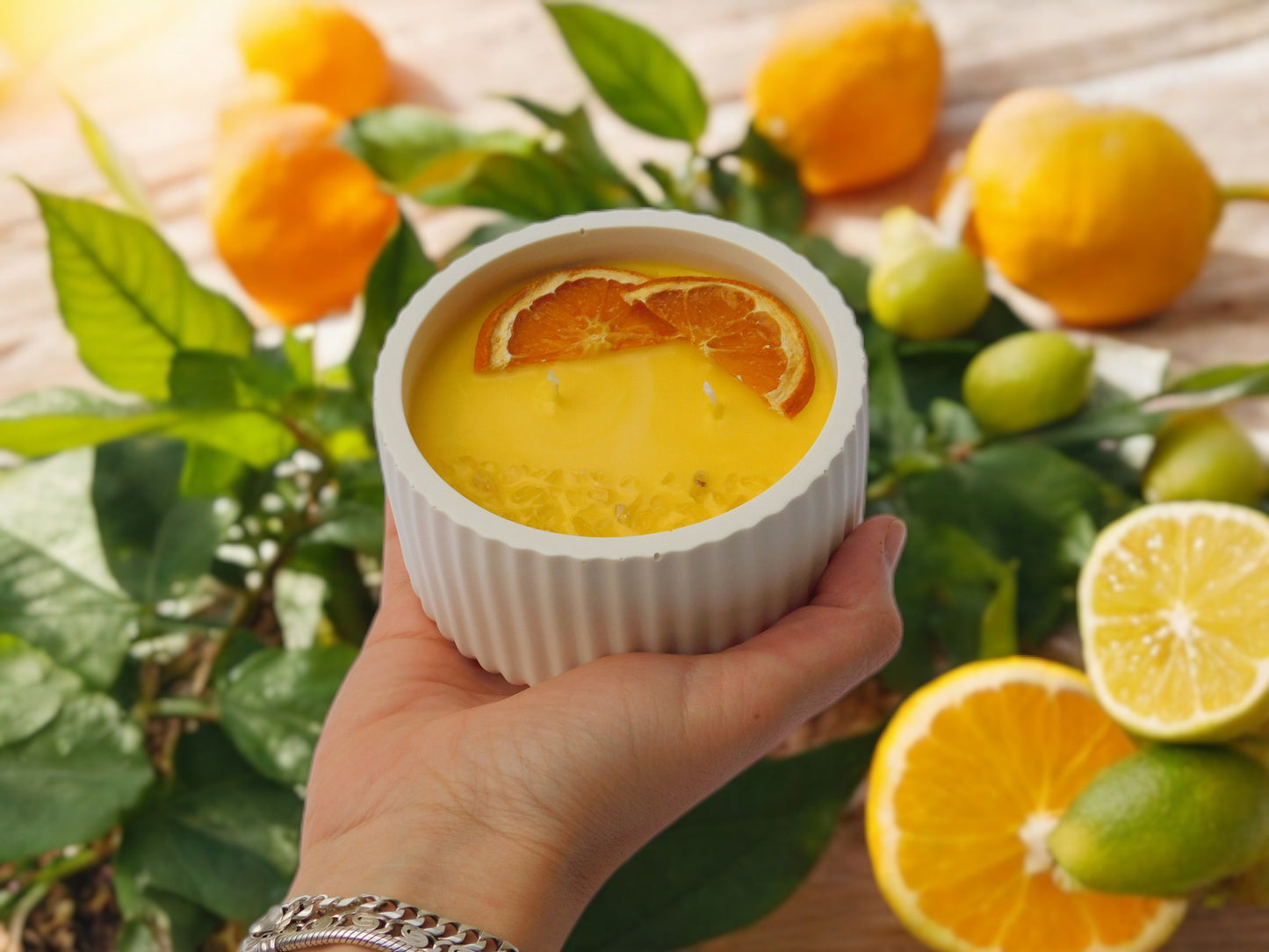 Vela «Energía de Verano» – Aroma a Naranja Dulce