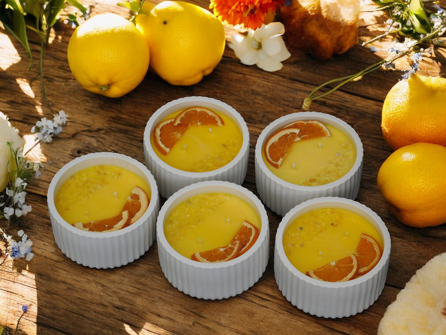 Vela «Energía de Verano» – Aroma a Naranja Dulce