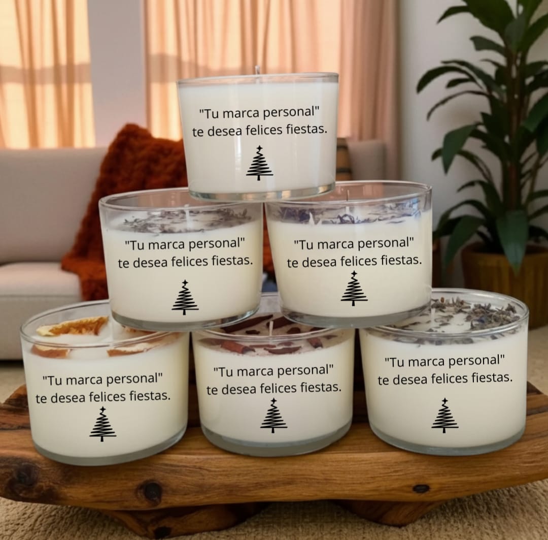 Velas para detalles corporativos