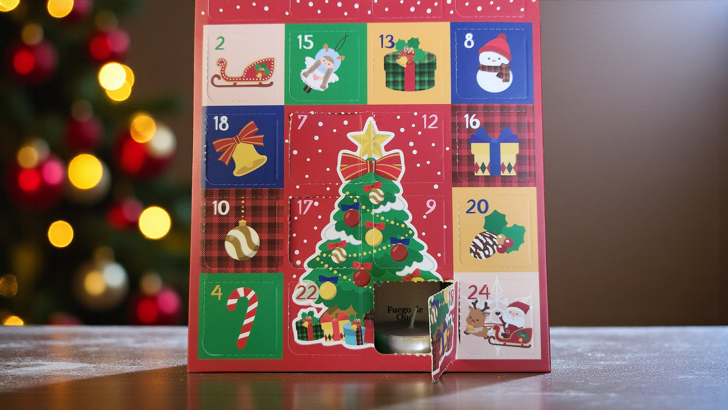 Calendario de Adviento Velaromático – 24 Aromas Únicos