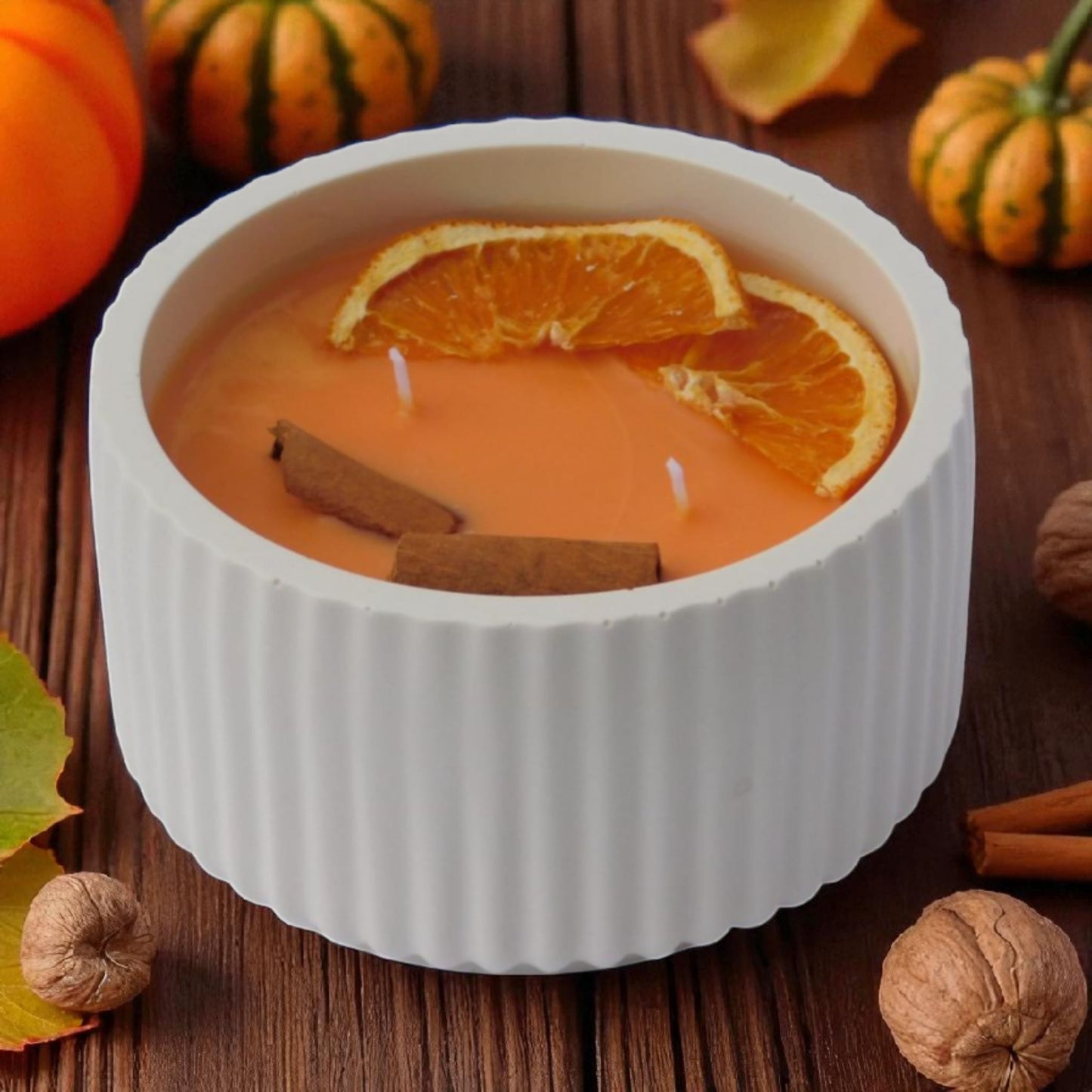 Atardecer de otoño | Aroma canela y naranja