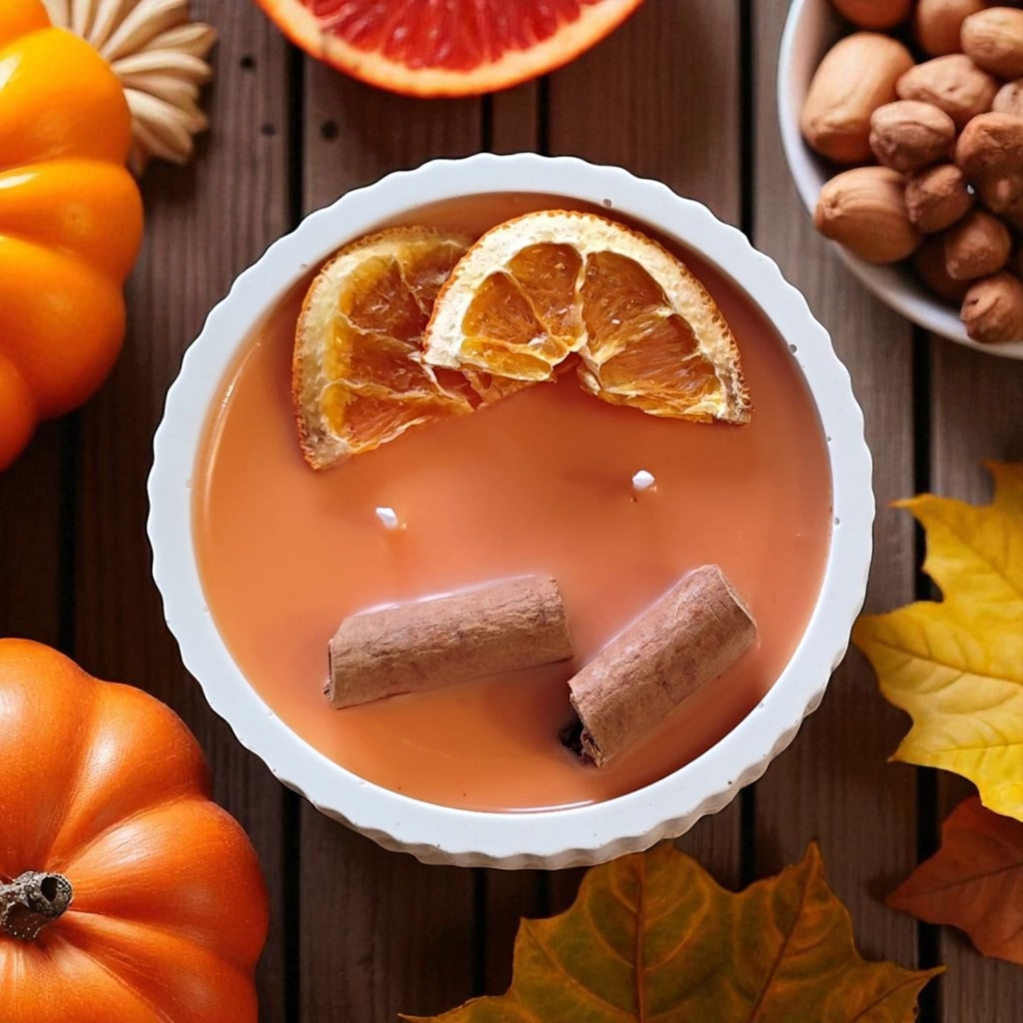 Atardecer de otoño | Aroma canela y naranja