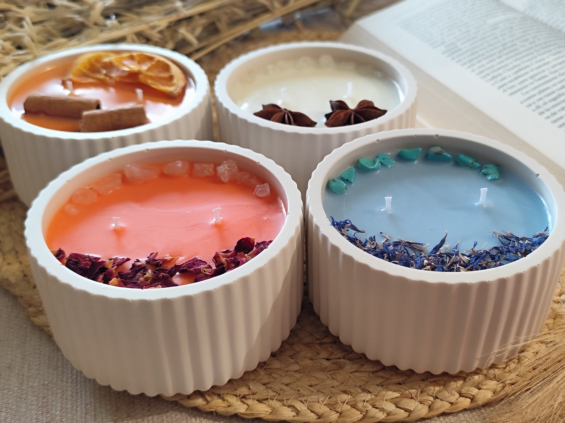 Velas Decorativas Cuatro Estaciones